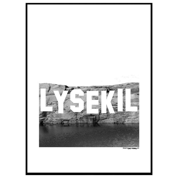 Lysekil Sign Poster