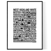 West Highland White Terrier Poster