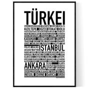 Türkei Poster