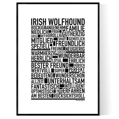 Irish Wolfhound Poster