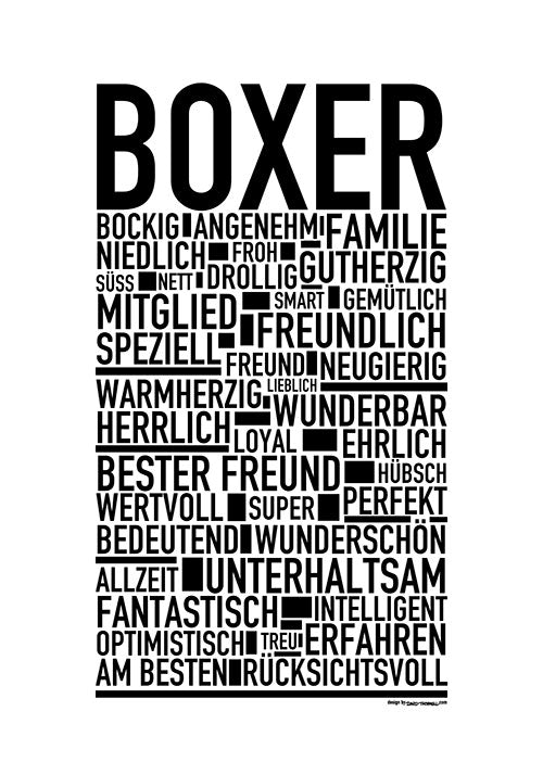Boxer Poster