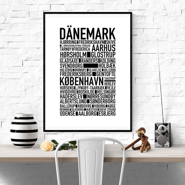 Dänemark Poster