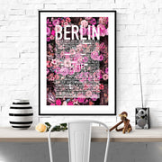 Berlin Flowers Poster