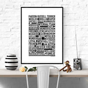 Parson Russell Terrier Poster