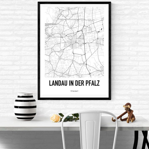 Landau in der Pfalz Karten