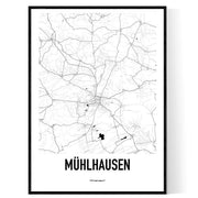 Mühlhausen Karten