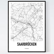 Saarbrücken Karten