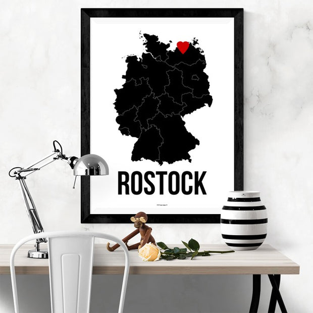 Rostock Herz Poster