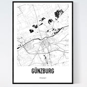Günzburg Karten