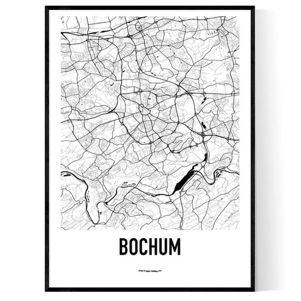 Bochum Karten Poster
