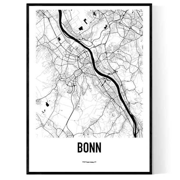 Bonn Karten Poster