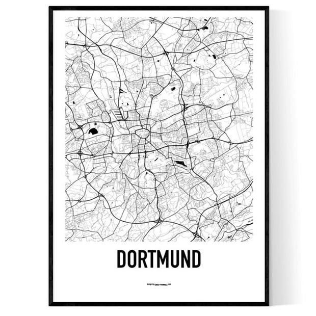 Dortmund Karten Poster