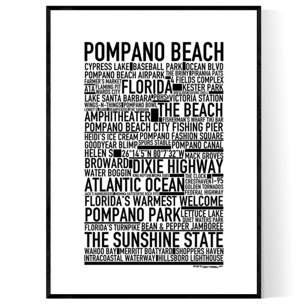 Pompano Beach Poster