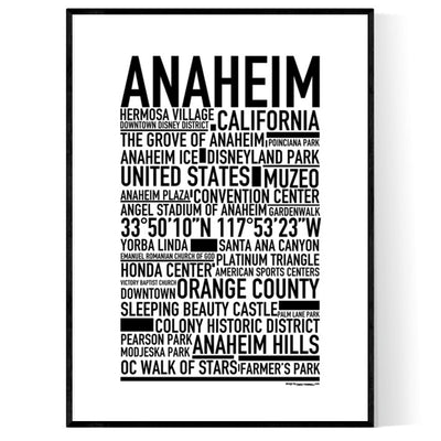 Anaheim Poster