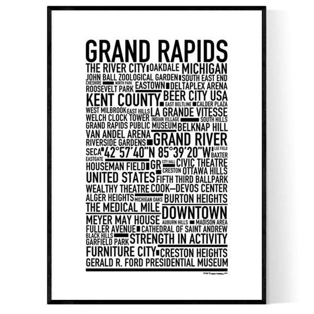 Grand Rapids Poster