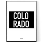 State Of Colorado Poster