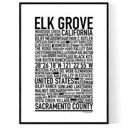 Elk Grove CA Poster