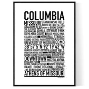 Columbia MO Poster