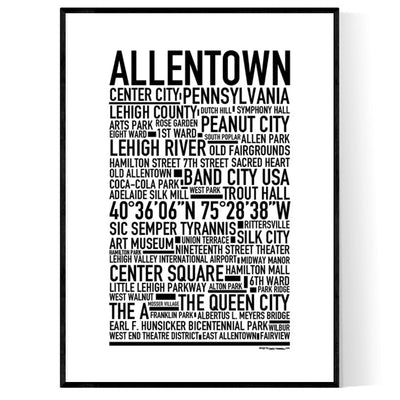 Allentown PA Poster