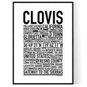 Clovis CA Poster