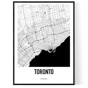 Toronto Karten Poster