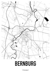 Bernburg Karten