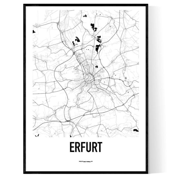 Erfurt Karten