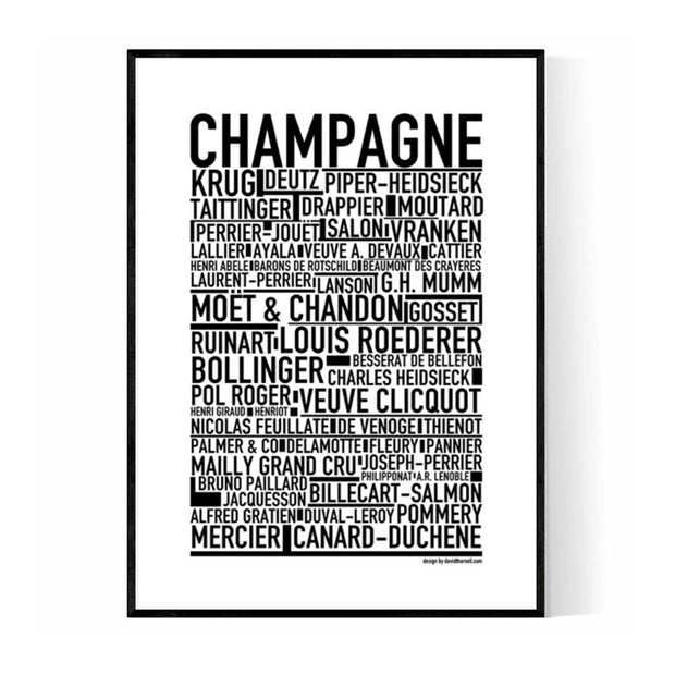 Champagne Poster