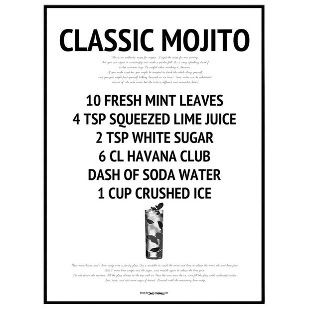 Classic Mojito Poster