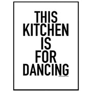 Dancing Kitchen Poster