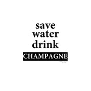 Drink Champagne Poster