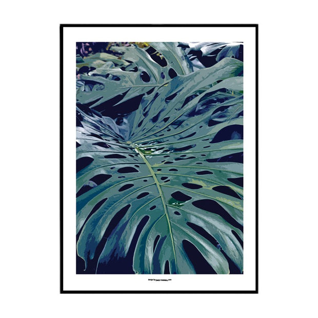 Green Leaf Plant Poster