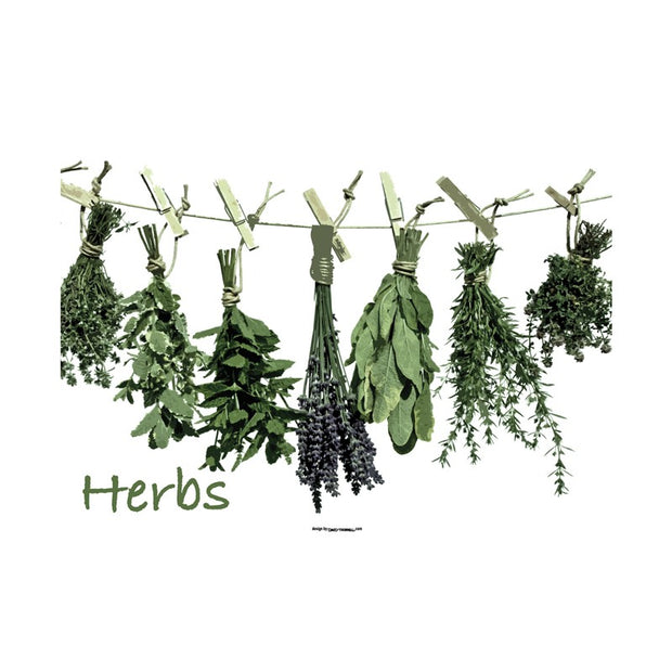 Herbs Cart Poster