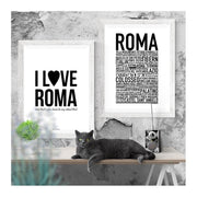 I Love Rom Poster