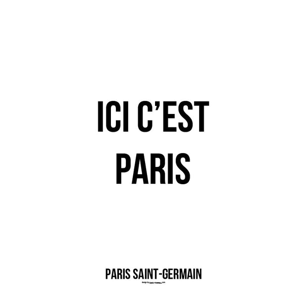 Ici C'est Paris Poster