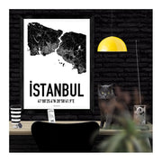 Istanbul Karten Poster