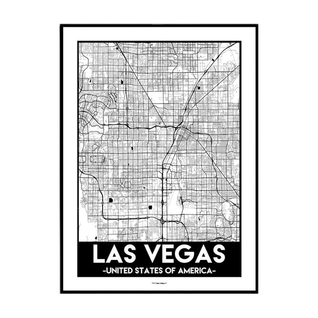 Las Vegas Urban Poster