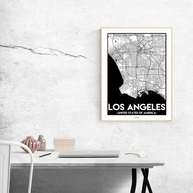 Los Angeles Urban Poster