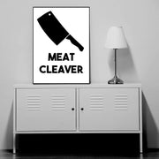 Meat Cleaver Poster