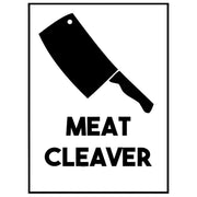 Meat Cleaver Poster