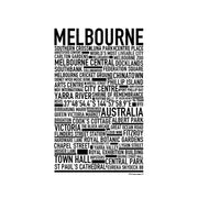 Melbourne Poster