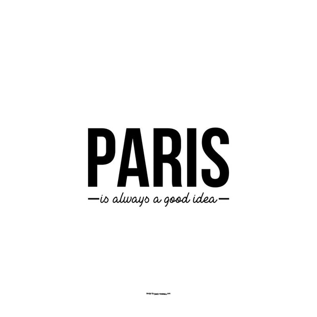 Paris Idea Poster