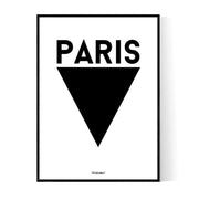 Paris Triangle Poster