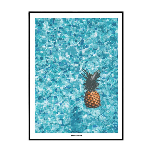 Pineapple Pool Poster