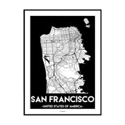San Francisco Urban Poster