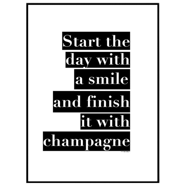 Start The Day Poster