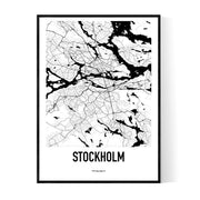 Stockholm Metro Poster