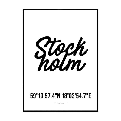 Stockholm Script Poster