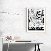 Stockholm Urban Poster