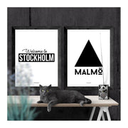 Stockholm Welcome Poster